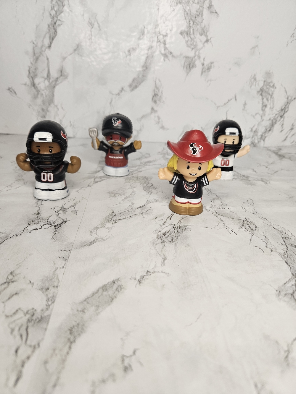 Fisher-Price Little People Collector NFL Houston Texans 4-Piece Set.